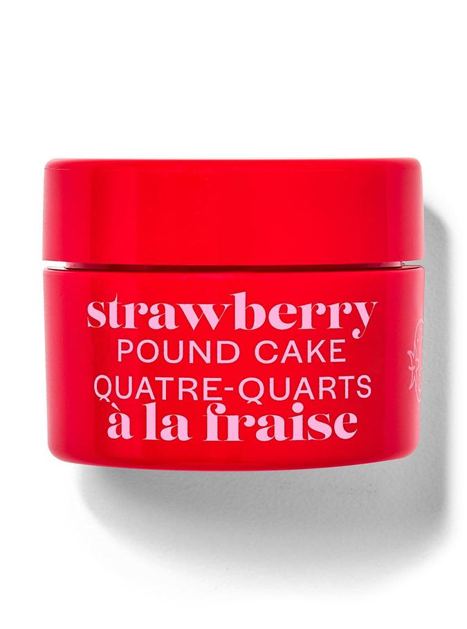 Bath & Body Works Strawberry Pound Cake Lip Scrub, 15 g / 0.5 oz