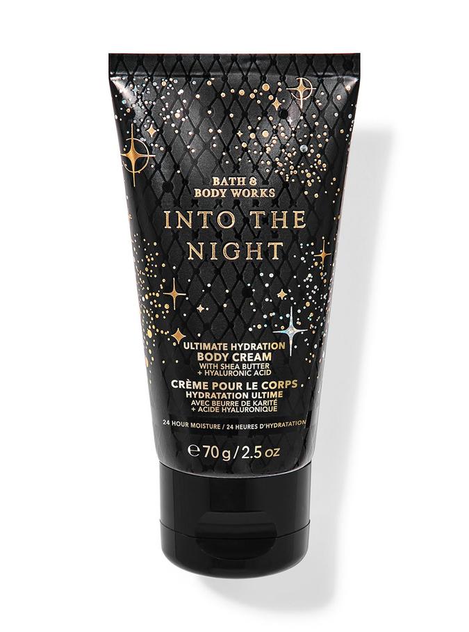 Bath & Body Works Into The Night Travel Size Ultimate Hydration Body Cream, 70 g / 2.5 oz