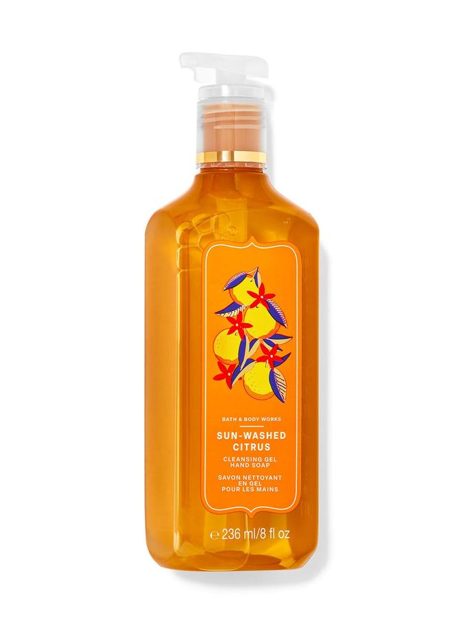 Bath & Body Works Sun-Washed Citrus Cleansing Gel Hand Soap, 236 ml / 8 fl oz