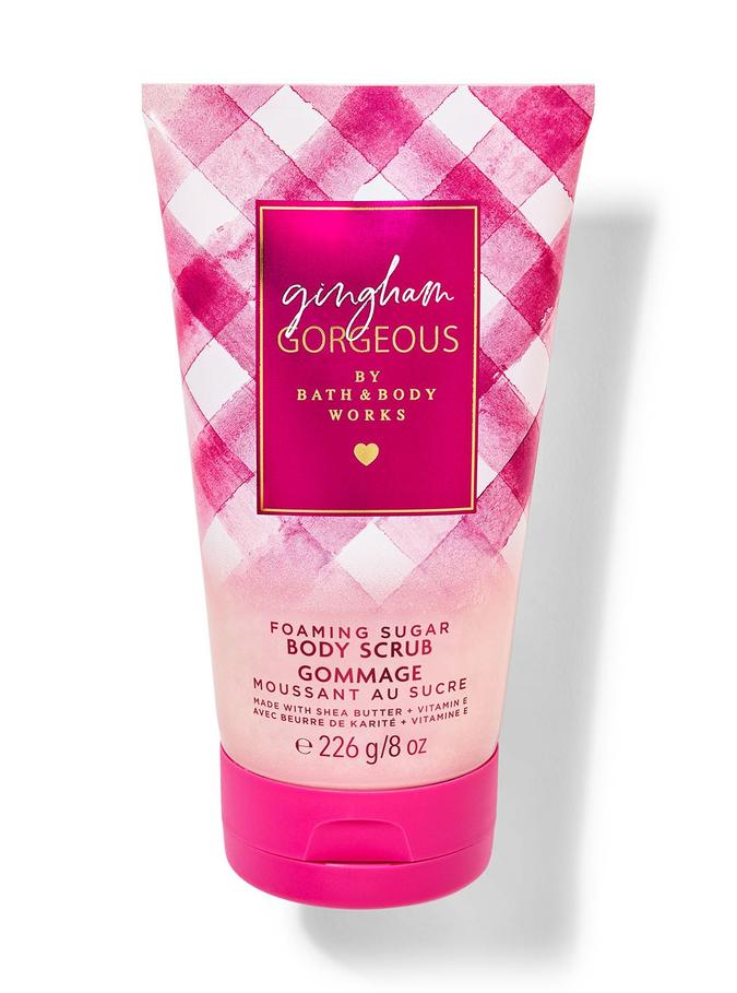 Bath & Body Works Gingham Gorgeous Foaming Sugar Scrub, 226 g / 8 oz
