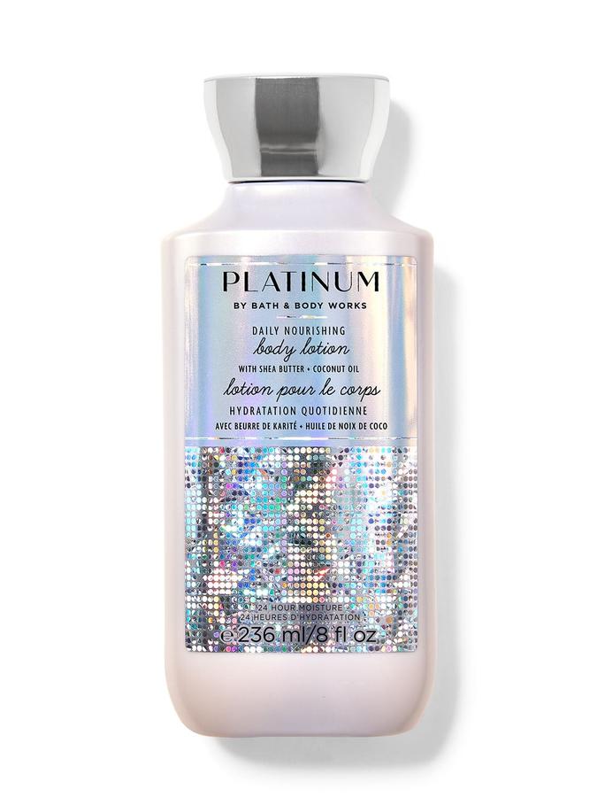 Bath & Body Works Platinum Daily Nourishing Body Lotion, 236 ml / 8 fl oz