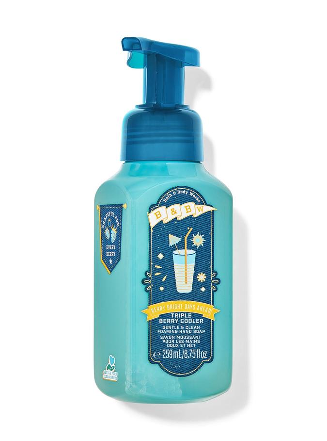 Bath & Body Works Triple Berry Cooler Gentle & Clean Foaming Hand Soap, 259 ml / 8.75 fl oz Buy at Indicrest