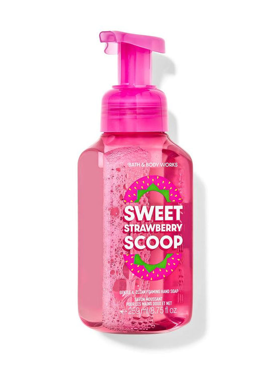 Bath & Body Works Sweet Strawberry Scoop Gentle & Clean Foaming Hand Soap, 259 ml / 8.75 fl oz Buy at Indicrest