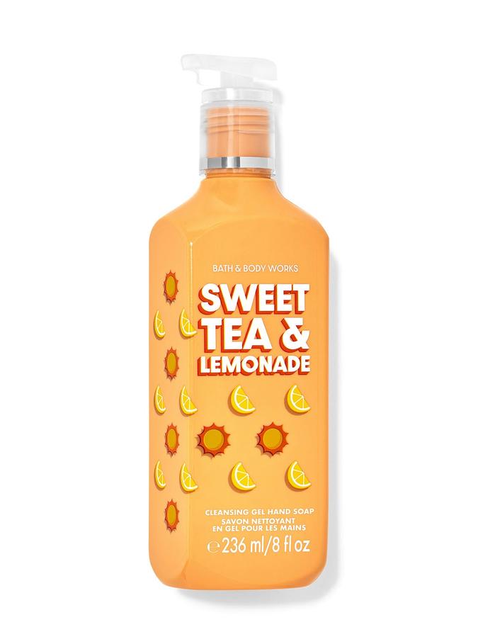 Bath & Body Works Sweet Tea & Lemonade Cleansing Gel Hand Soap, 236 ml / 8 fl oz