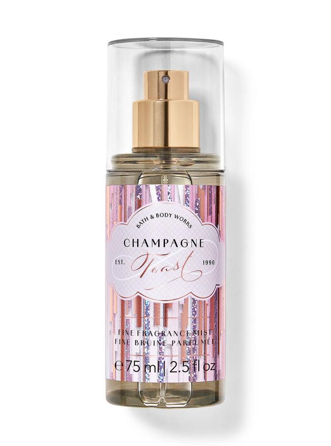 Bath & Body Works Champagne Toast Travel Size Fine Fragrance Mist, 75 ml / 2.5 fl oz