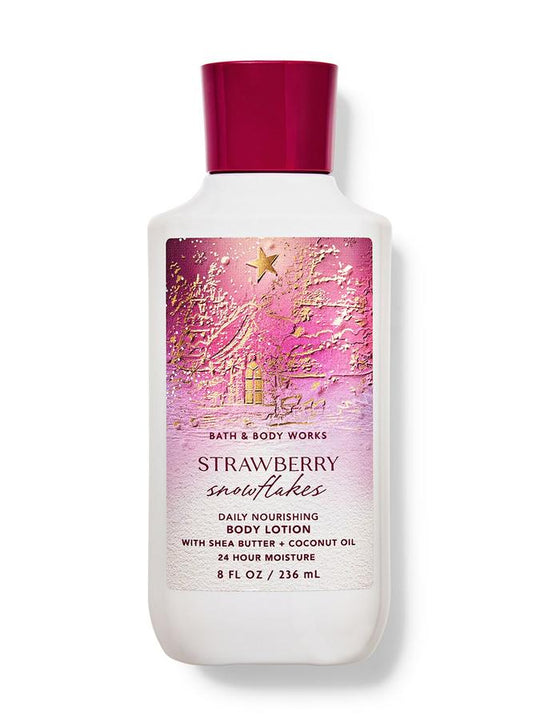 Bath & Body Works Strawberry Snowflakes Body Lotion, 236 ml / 8 fl oz Buy at Indicrest