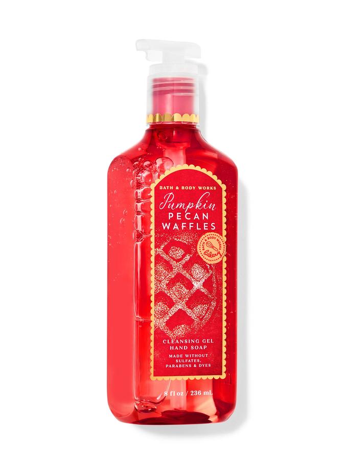 Bath & Body Works Pumpkin Pecan Waffles Cleansing Gel Hand Soap, 236 ml / 8 fl oz