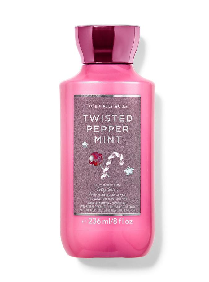 Bath & Body Works Twisted Peppermint Body Lotion, 236 ml / 8fl oz