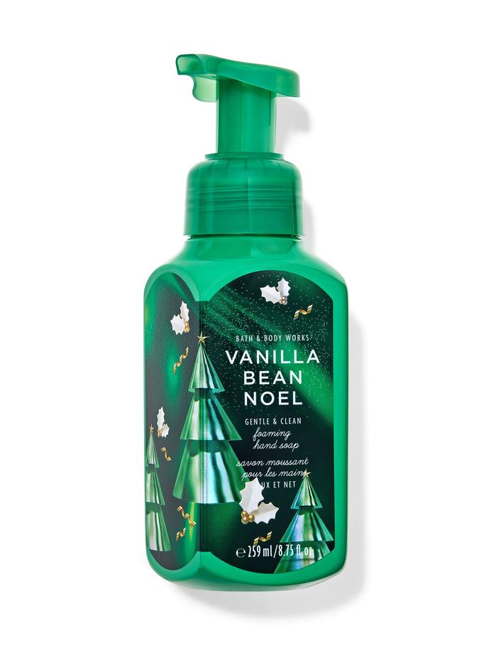Bath & Body Works Vanilla Bean Noel Gentle & Clean Foaming Hand Soap, 259 ml / 8.75 Fl oz