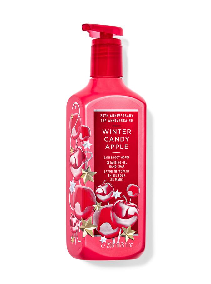 Bath & Body Works Winter Candy Apple Cleansing Gel Hand Soap, 236 ml / 8 fl oz