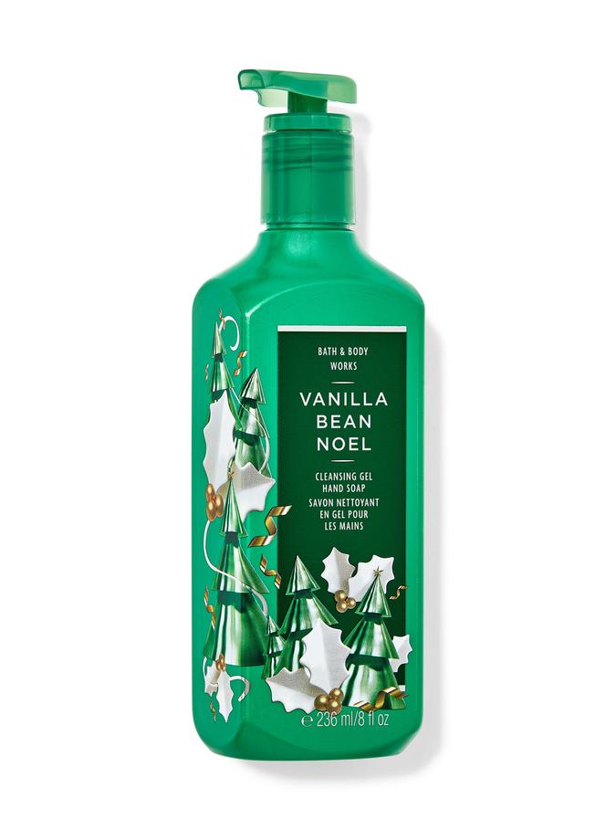Bath & Body Works Vanilla Bean Noel Cleansing Gel Hand Soap, 236 ml / 8 fl oz
