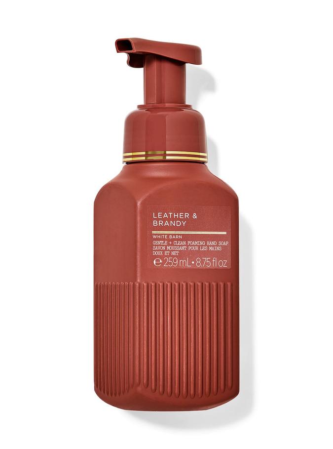 Bath & Body Works Leather & Brandy Gentle & Clean Foaming Hand Soap, 259 ml / 8.75 fl oz Buy at Indicrest