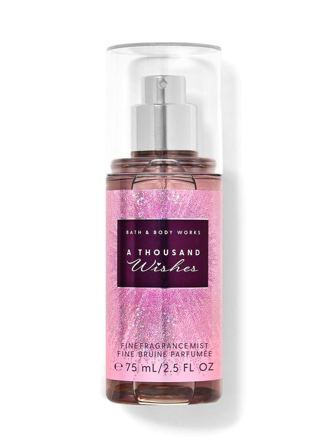 Bath & Body Works A Thousand Wishes Travel Size Fine Fragrance Mist, 75 ml / 2.5 fl oz
