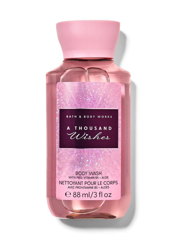 Bath & Body Works A Thousand Wishes Travel Size Body Wash, 88 ml / 3 fl oz