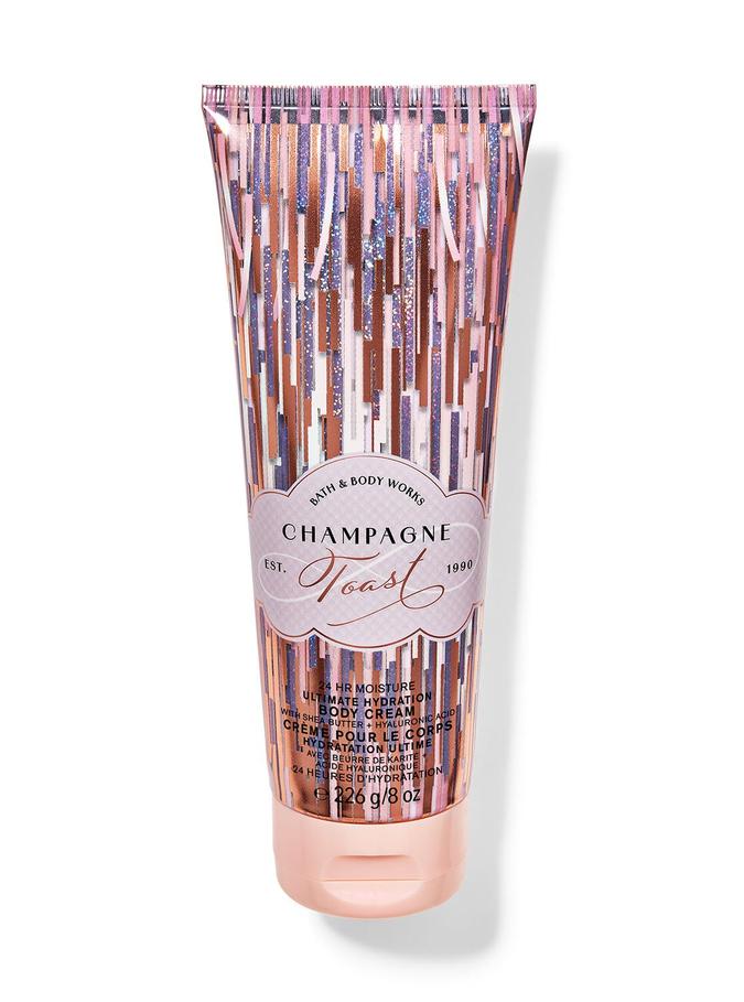 Bath & Body Works Champagne Toast Ultimate Hydration Body Cream, 226 g / 8 oz