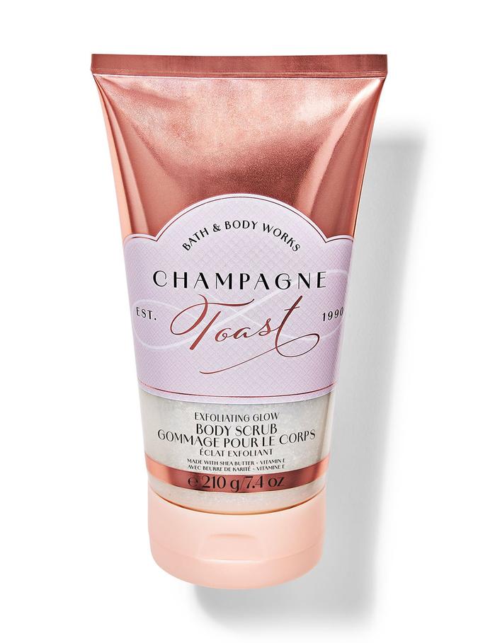 Bath & Body Works Champagne Toast Exfoliating Glow Body Scrub, 210 g / 7.4 oz