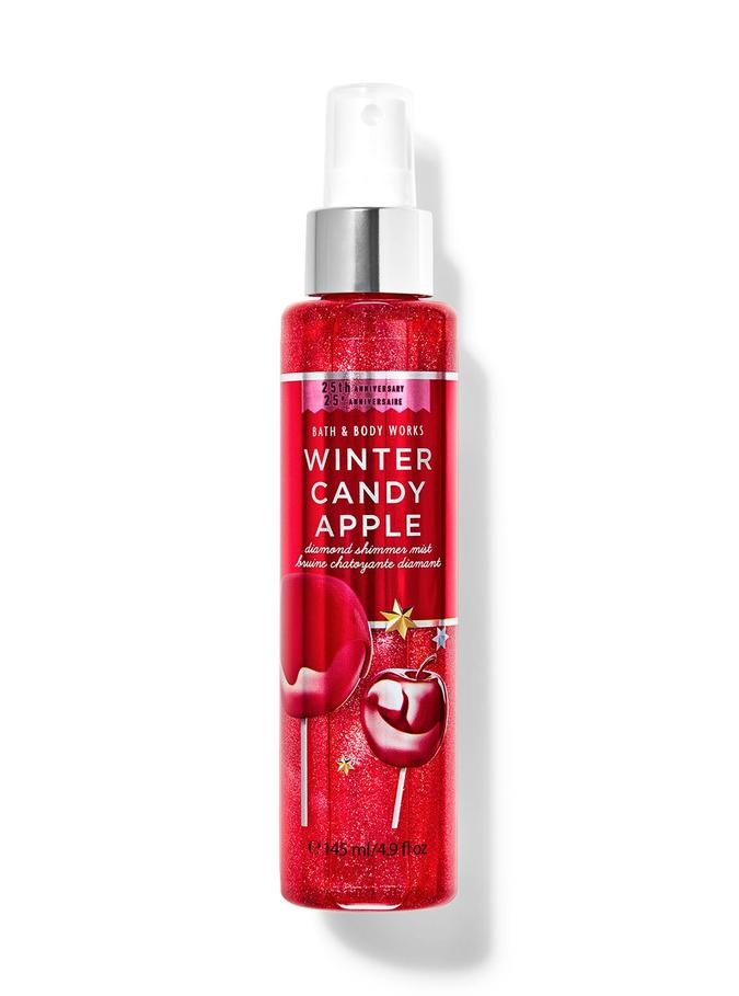 Bath & Body Works Winter Candy Apple Diamond Shimmer Mist, 145 ml / 4.9 fl oz