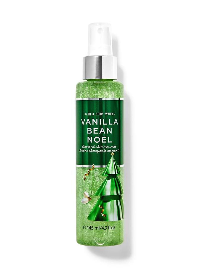 Bath & Body Works Vanilla Bean Noel Diamond Shimmer Mist, 145 ml / 4.9 fl oz