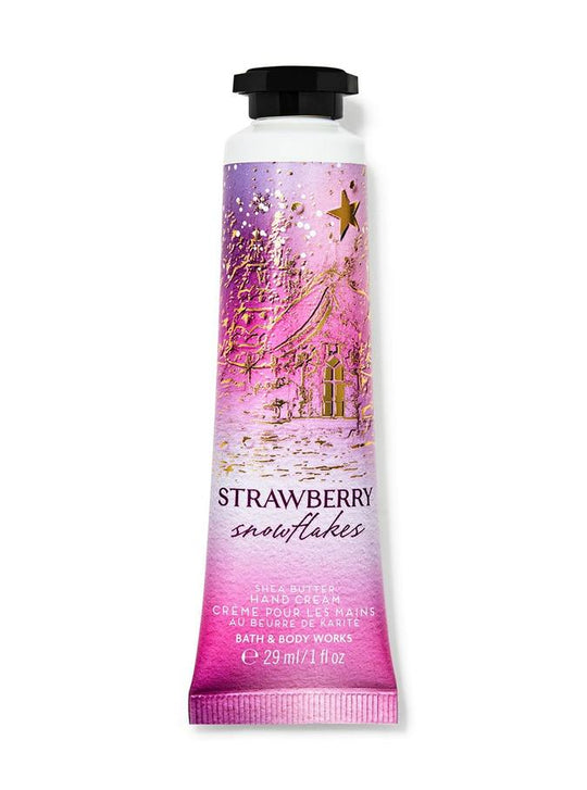Bath & Body Works Strawberry Snowflakes Hand Cream, 29 ml / 1 fl oz Buy at Indicrest