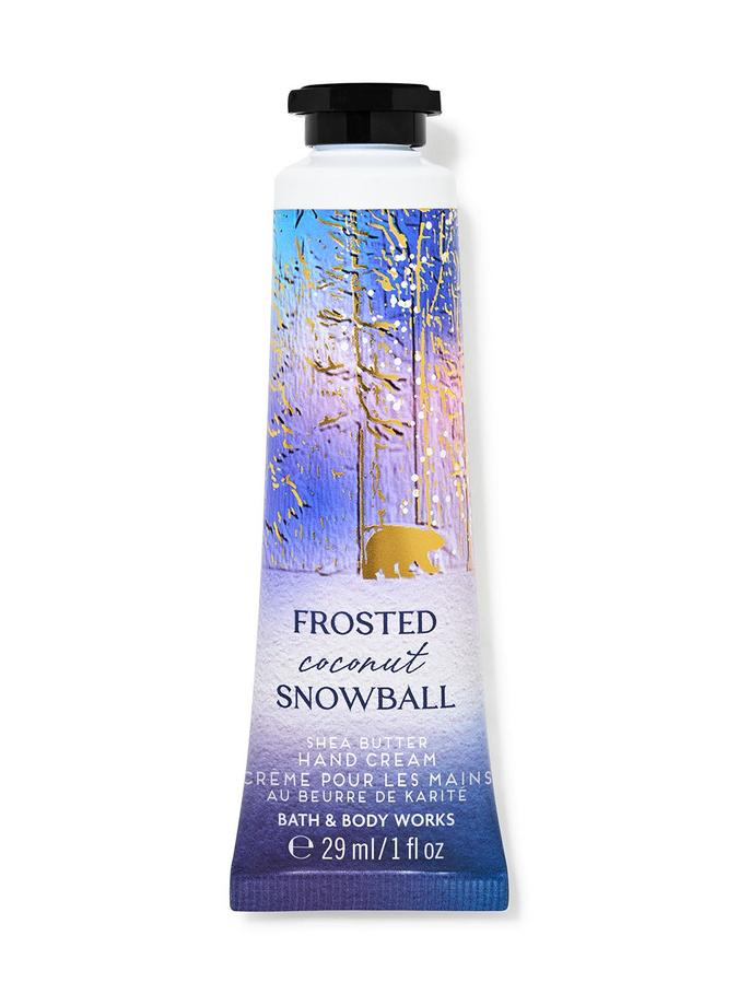 Bath & Body Works Frosted Coconut Snowball Hand Cream, 29 ml / 1 foz US