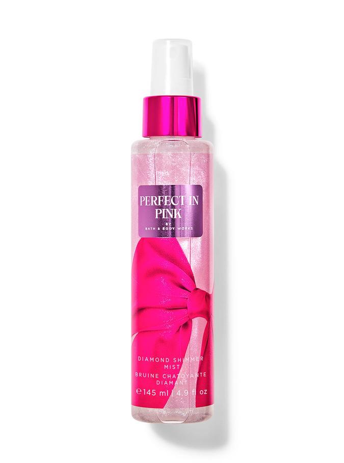 Bath & Body Works Perfect in Pink Diamond Shimmer Mist, 145 ml / 4.9 fl oz