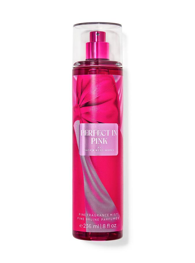Bath & Body Works Perfect in Pink Fine Fragrance Mist, 236 ml / 8 fl oz