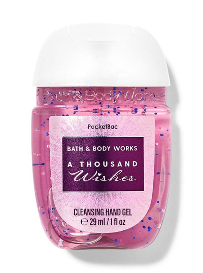 Bath & Body Works A Thousand Wishes PocketBac Cleansing Hand Gel, 29 ml / 1 fl oz