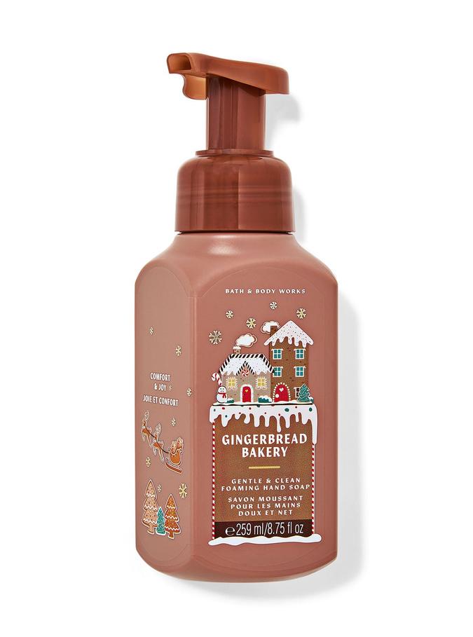 Bath & Body Works Gingerbread Bakery Gentle & Clean Foaming Hand Soap, 259 ml / 8.75 Fl oz