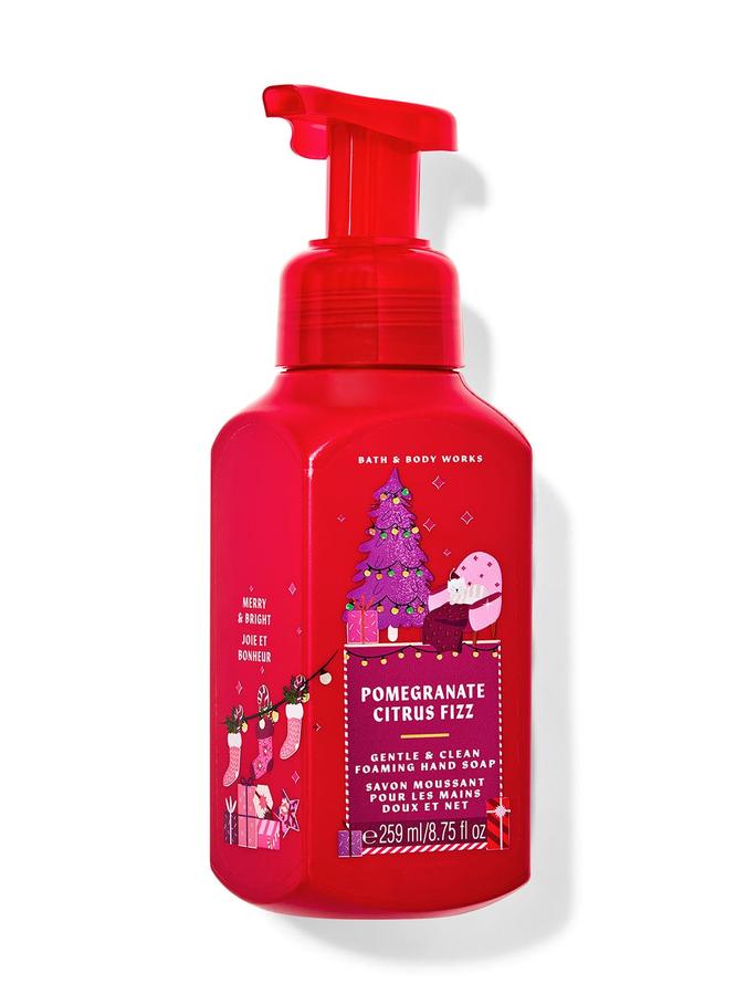 Bath & Body Works Pomegranate Citrus Fizz Gentle & Clean Foaming Hand Soap, 259 ml / 8.75 Fl oz