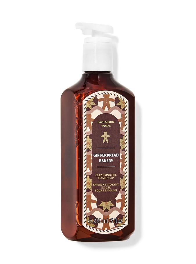 Bath & Body Works Gingerbread Bakery Cleansing Gel Hand Soap, 236 ml / 8 fl oz