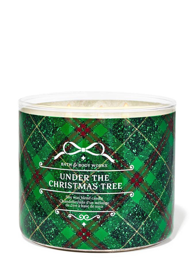 Bath & Body Works Under The Christmas Tree 3-Wick Candle, 411 g/14.5 oz
