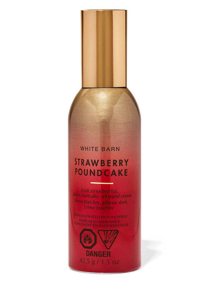 Bath & Body Works Strawberry Pound Cake Concentrated Room Spray, 42.5 g / 1.5 oz