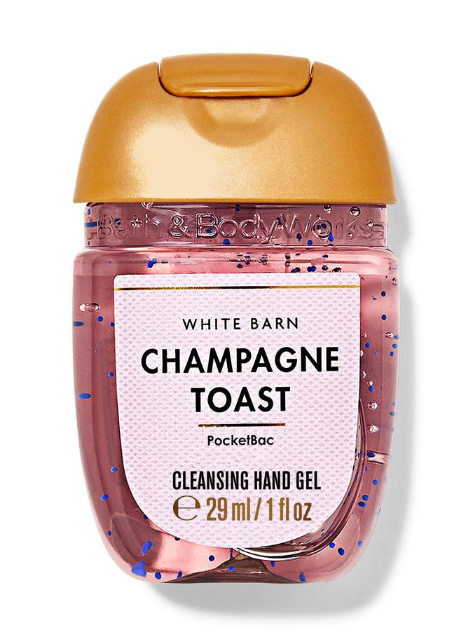 Bath & Body Works Champagne Toast Pocketbac Cleansing Hand Gel, 29 ml / 1 fl oz