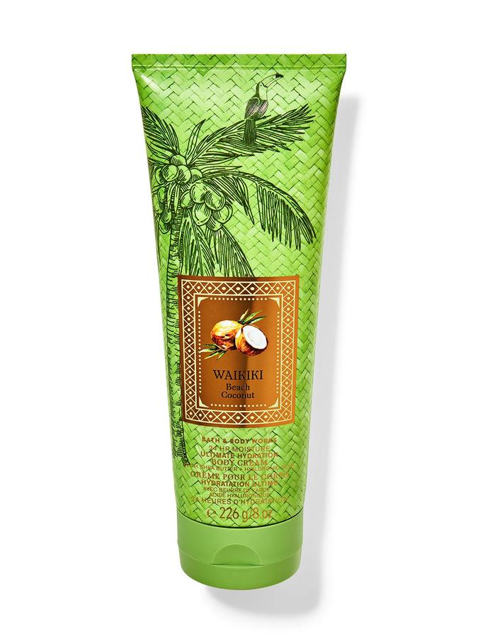 Bath & Body Works Waikiki Beach Coconut Ultimate Hydration Body Cream, 226 g / 8 oz