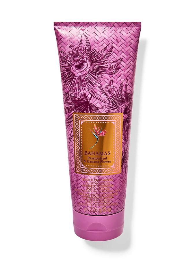 Bath & Body Works Bahamas Passionfruit & Banana Flower Ultimate Hydration Body Cream, 226 g / 8 oz