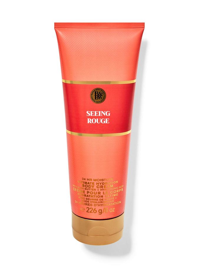 Bath & Body Works Seeing Rouge Ultimate Hydration Body Cream, 226 g / 8 oz