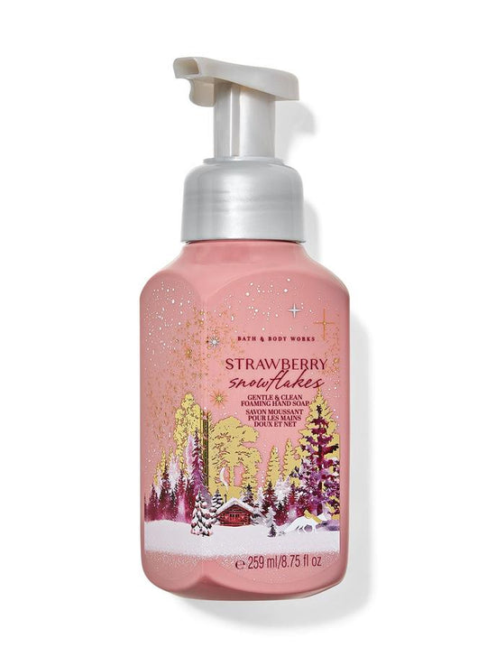 Bath & Body Works Strawberry Snowflakes Gentle & Clean Foaming Hand Soap, 259 ml / 8.75 Fl oz Buy at Indicrest