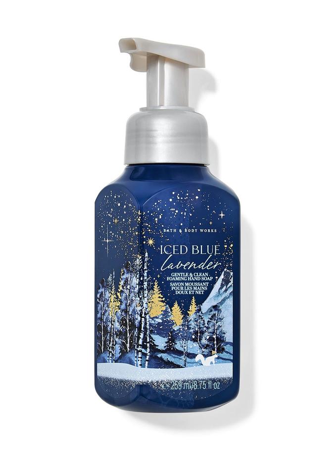 Bath & Body Works Iced Blue Lavender Gentle & Clean Foaming Hand Soap, 259 ml / 8.75 Fl oz