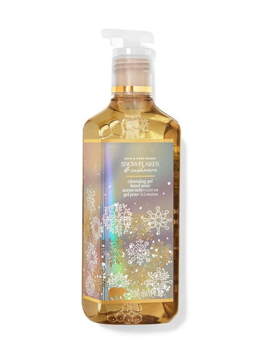 Bath & Body Works Snowflakes & Cashmere Cleansing Gel Hand Soap, 236 ml / 8 fl oz Buy at Indicrest