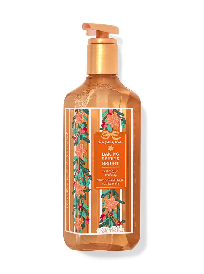 Bath & Body Works Baking Spirits Bright Cleansing Gel Hand Soap, 236 ml / 8 fl oz