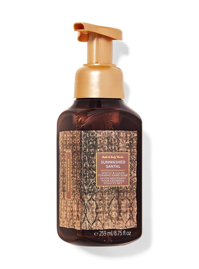 Bath & Body Works Sunwashed Santal Gentle & Clean Foaming Hand Soap, 259 ml / 8.75 fl oz