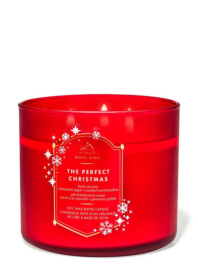 Bath & Body Works The Perfect Christmas 3-Wick Candle, 411 g/14.5 oz