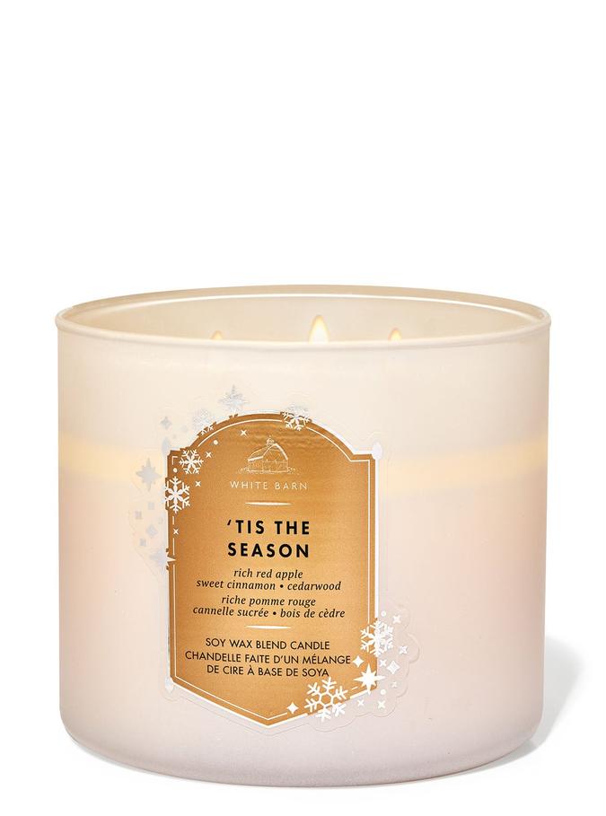 Bath & Body Works Tis The Season 3-Wick Candle, 411 g/14.5 oz
