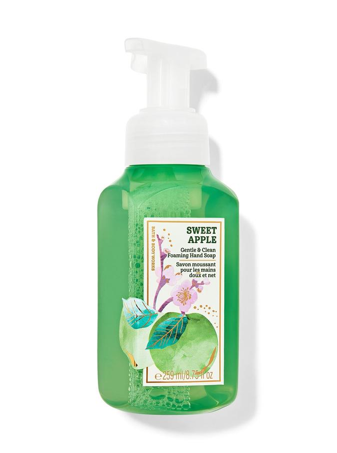 Bath & Body Works Sweet Apple Gentle & Clean Foaming Hand Soap, 259 ml / 8.75 fl oz