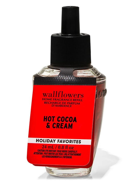 Bath & Body Works Hot Cocoa & Cream Wallflowers Fragrance Refill, 24 ml / 0.8 fl oz Buy at Indicrest