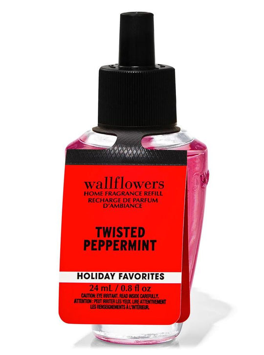 Bath & Body Works Twisted Peppermint Wallflowers Fragrance Refill, 24 ml / 0.8 fl oz Buy at Indicrest