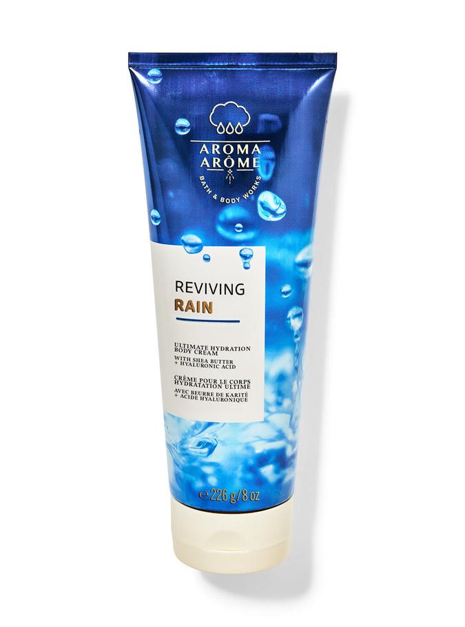 Bath & Body Works Reviving Rain Ultimate Hydration Body Cream, 226 g / 8 oz