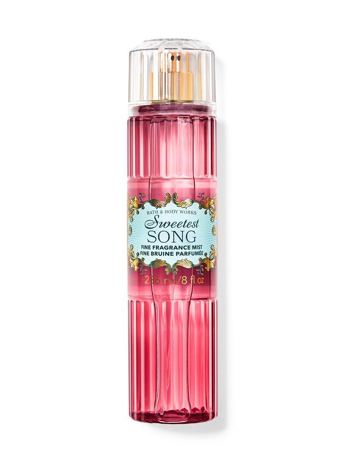 Bath & Body Works Sweetest Song Fine Fragrance Mist, 236 ml / 8 fl oz