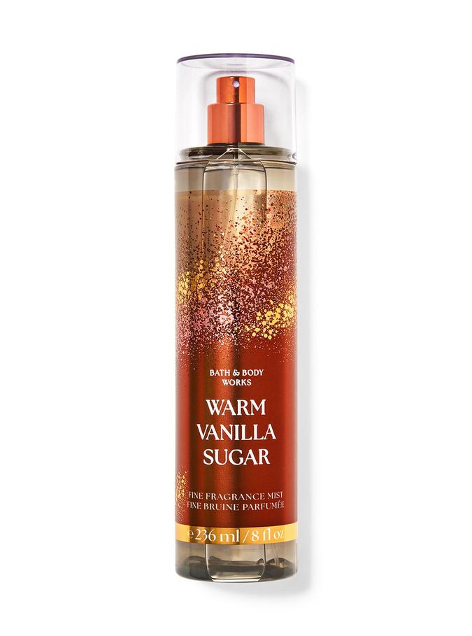 Bath & Body Works Warm Vanilla Sugar Fine Fragrance Mist, 236 ml / 8 fl oz