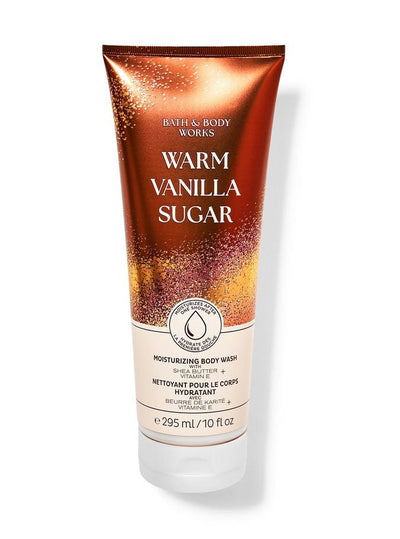 Bath & Body Works Warm Vanilla Sugar Moisturizing Body Wash, 296 ml / 10 fl oz